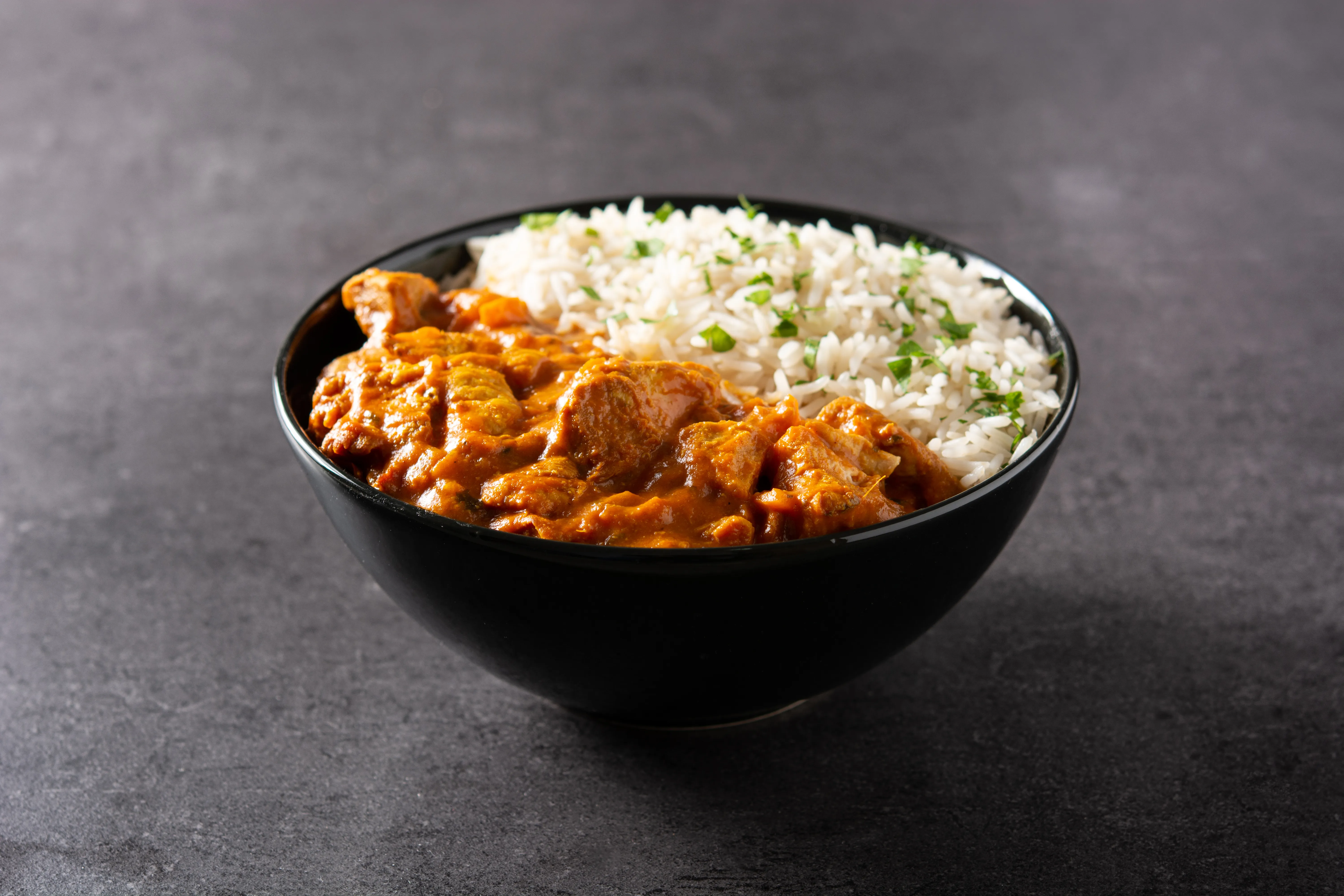 Wholesale Meals Edmonton's signature rice bowls - Authentic East Indian cuisine with basmati rice and curry in Edmonton